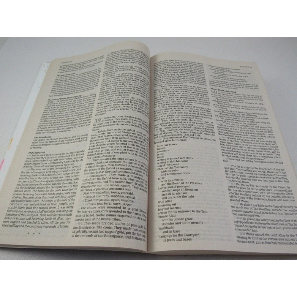 The Message Bible by Eugene H. Peterson & The One Year Chronological Bible NIV